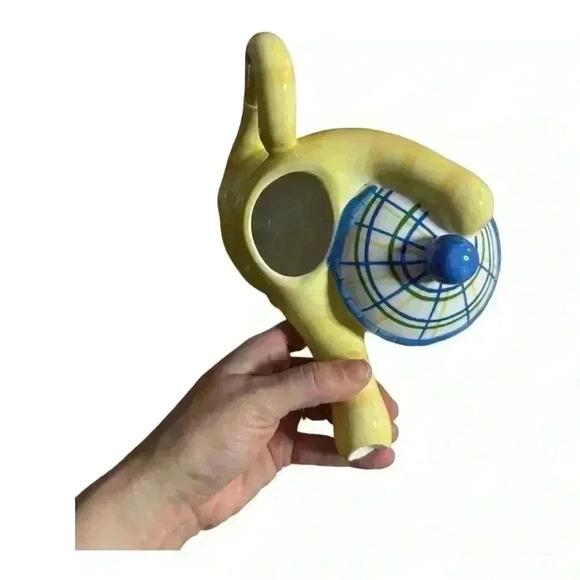 Cats in The Cupboard Yellow Kitten Cat 2000 Peter G Blank Blue Floral
Teapot - Picture 6 of 7